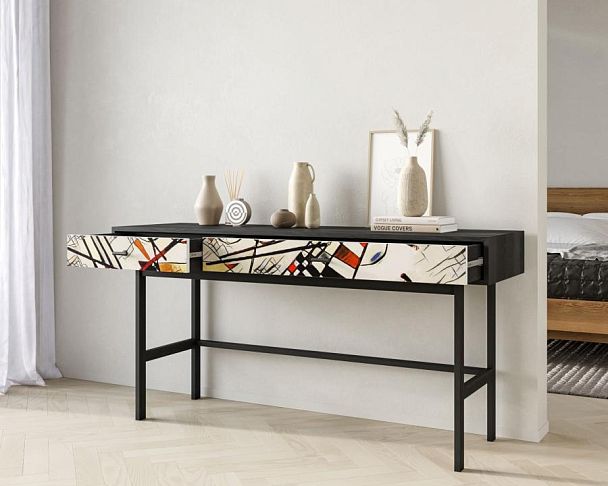 Консоль с двумя ящиками Emerson by Kandinsky арт EM22/Print_01 - Вид 2