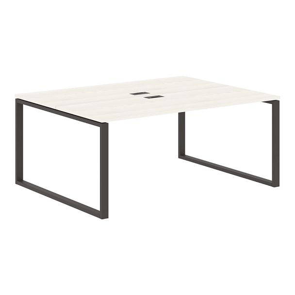 Стол 2-х местный EQWST 1713 Ясень Траун/Мокко 1760х1346х750 EDIS - Вид 1