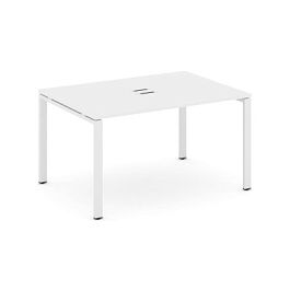 Стайл Проджект Стол переговорный SN-6P.SPRG-001 Белый/Металл Белый 980*980*750 - Фото предпросмотра