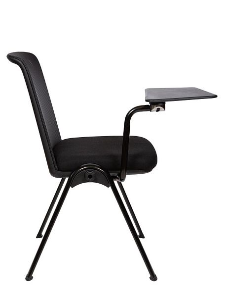 Стул / Meeting / черная сетка/черная ткань/пюпитр - Вид 4