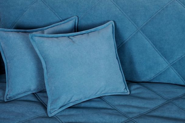 Диван-аккордеон «Римини» с боковинами 1,4 голубой - Вид 5