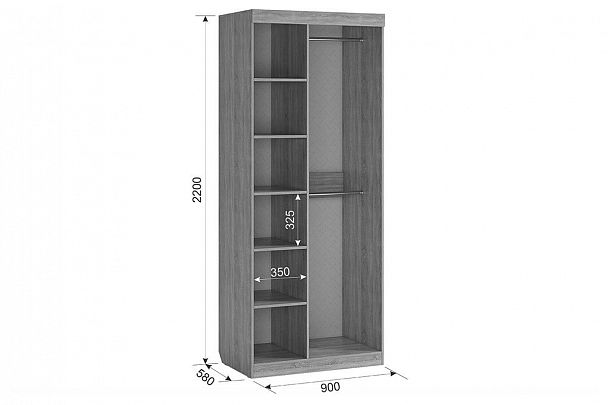 Детский гарнитур Энерджи К1 К1Энерджи.1623 дуб сонома/белый - Вид 10