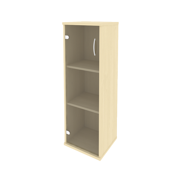 Riva Шкаф средний узкий левый А.СУ-2.4 (L) Клён 404*365*1215 - Вид 1