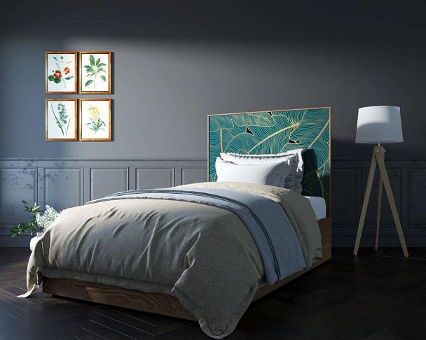 Кровать Berber 120х200 см принт 41 арт BB42/Print_41 - Вид 3