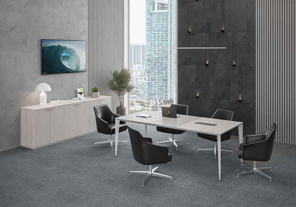 Стол под опорную тумбу Atlas 800/1700 / 1600х900х740 бренсон трюфель - Вид 21