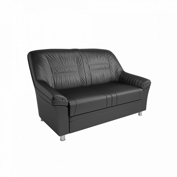 Диван двухместный Karelia 150x89x87 чёрный - Вид 1