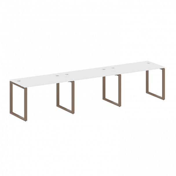 Рабочая станция "Metal System" БО.СМ-3.2 белый/мокко - Вид 1