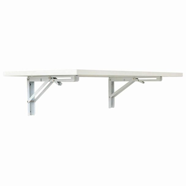 Стол настенный откидной "СЛКС", 500х310 мм, многофункциональный, ЛДСП белая - Вид 3