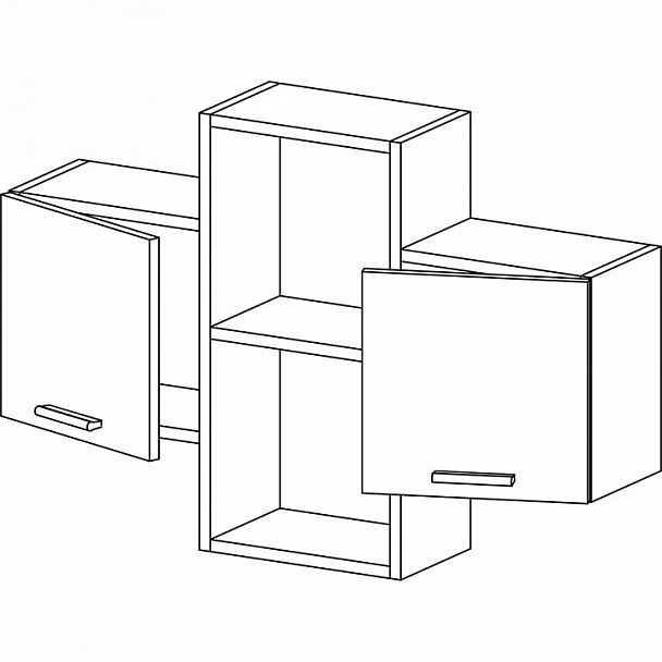 Полка комбинированная Флэш-24 - Вид 2