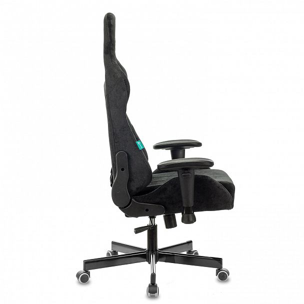 Кресло компьютерное Zombie VIKING KNIGHT, 2 подушки, ткань, черное, 1379928 - Вид 11