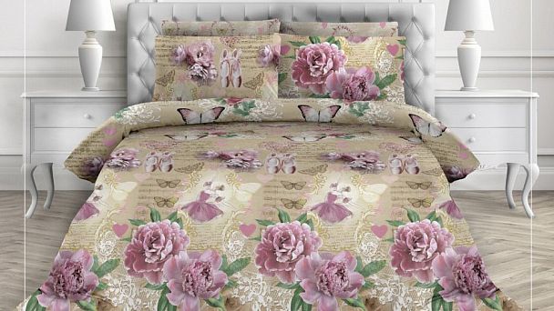 Постельное белье двуспальное AP-67 - Вид 1