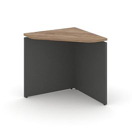 Стайл Проджект Угловой элемент стола SN-D.USP-001 Дуб Табак/Антрацит NEW/Металл Серый 600*600*750 - Фото предпросмотра