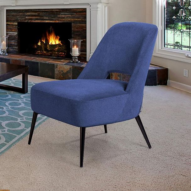 Кресло Dante, бархат синий 29 - Вид 3