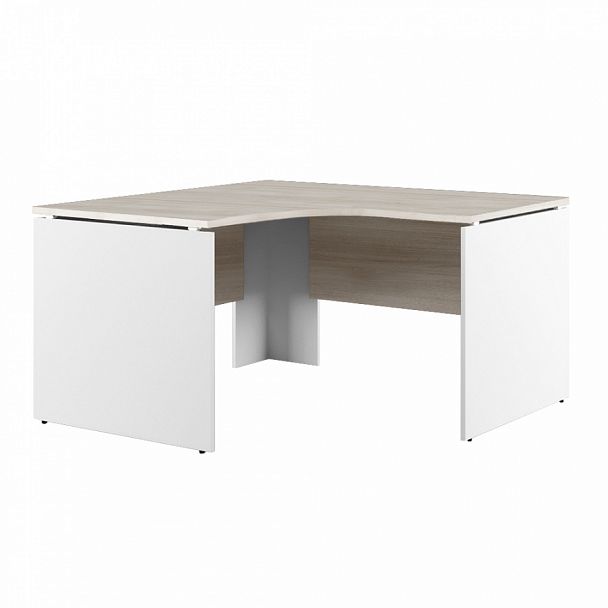 Стол эргономичный Tess Wood 140x140x75 светлый дуб - Вид 1