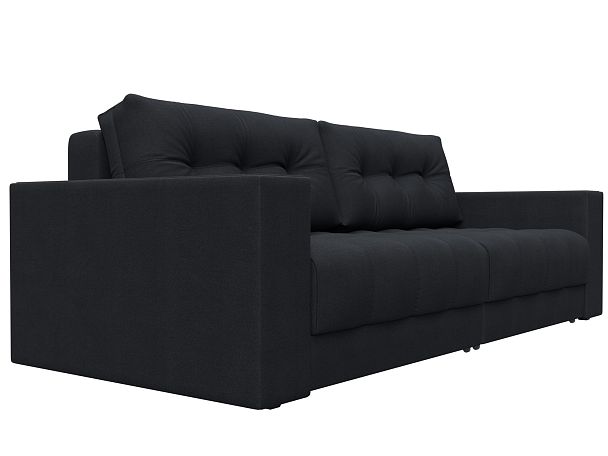 Диван прямой с декором Лига-049 НПБ Замша серый - Вид 3