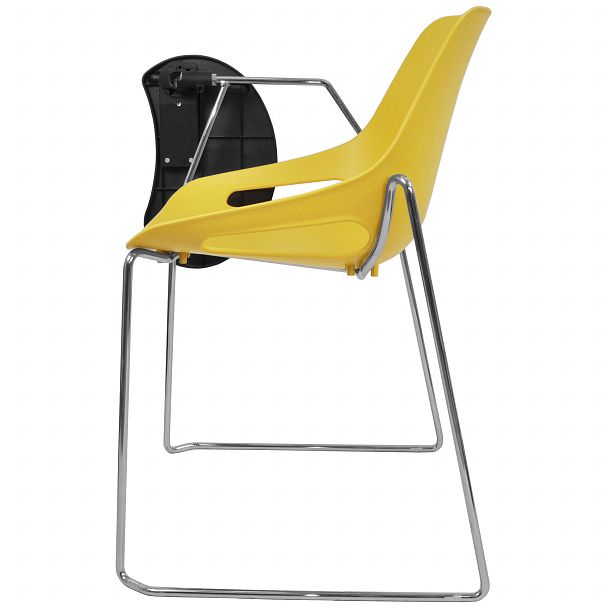 Стул Q5 (пруток с пюпитром TLT), желтый - Вид 3