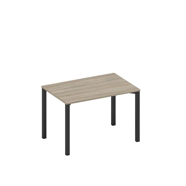 Стол письменный на металлокаркасе Space+ А1 ЧР 023.1 ВЛ вяз либерти/ черный гладкий - Вид 1