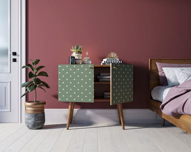 Комод на высоких ножках Berber малый принт 12 арт BB13/Print_12 - Вид 2