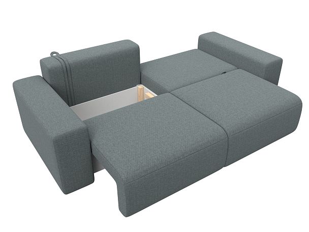 Диван прямой Лига-036 НПБ Классик Рогожка серый - Вид 8