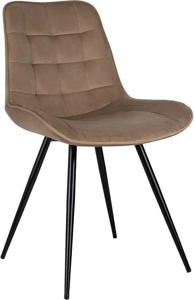 Стул для дома Бюрократ CH-K2_4 комплект 4шт св.коричневый Holland 65 металл черный на ножках (CH-K2_1/HL65_4) - Вид 2