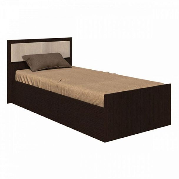 "Фиеста" кровать 1,2м LIGHT (1350х750х2032) венге/лоредо - Вид 1