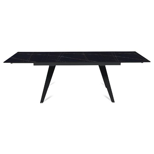 Стол раскладной Rhein (160+40+40), керамика матовая Black gold - Вид 6