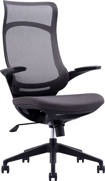 Кресло руководителя Everprof Spirit (Спирит) Сетка Черный - Вид 1