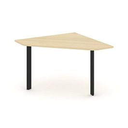 Style Project Next Угловой элемент переговорного стола SN-59.UPRG-031 Акация Лорка/Металл Черный 1180*1180*750 - Фото предпросмотра