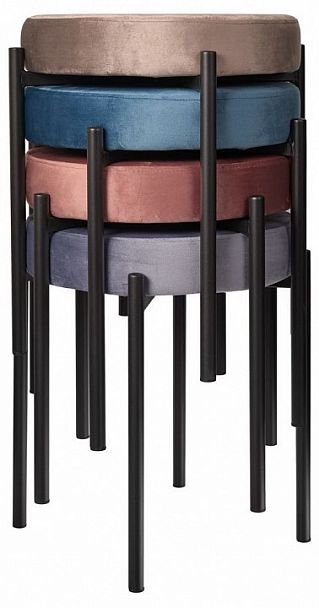 Табурет Bug голубой - Вид 3