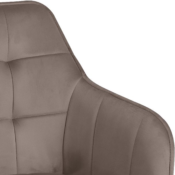 Комплект барных поворотных кресел Мони К, Confetti mocco/белый, 2 шт. - Вид 9