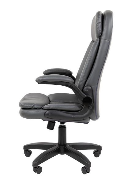 Офисное кресло Chairman 533 Россия экокожа серый - Вид 7