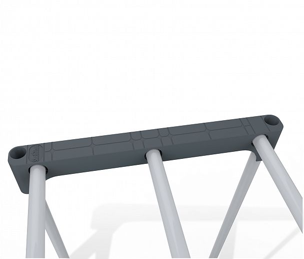 Полка для обуви Sheffilton SHT-SR3-P серый/темно-серый - Вид 4