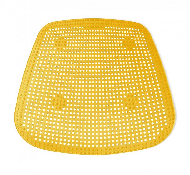 Стул подъемно-поворотный Sheffilton SHT-S85/S121М черный/желтый/черный муар - Вид 4