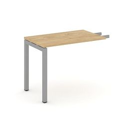 Стайл Проджект Брифинг-приставка SN-5P.BR-002 Тиквуд Светлый/Металл Серый 780*600*750 - Фото предпросмотра