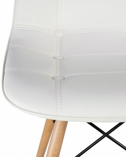 Стул обеденный DOBRIN BENNET (ножки светлый бук, кремовый) - Вид 7