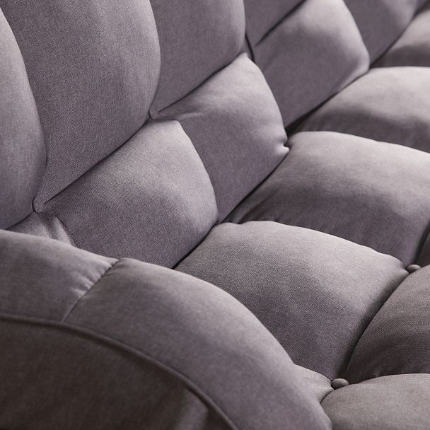 Диван-кровать трехместный Best, рогожка серый - Вид 18