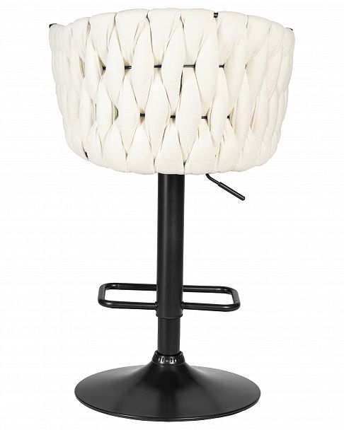 Стул барный DOBRIN LEON (кремовая ткань (LAR 275-33)) - Вид 5