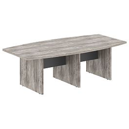 Стол для заседаний MCT 2412 Сосна Нордик/Антрацит 2400х1200х750 MORRIS TREND - Фото предпросмотра