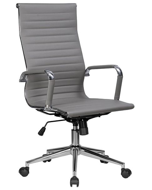 Офисное кресло для руководителей DOBRIN CLARK SIMPLE (серый (47)) - Вид 1