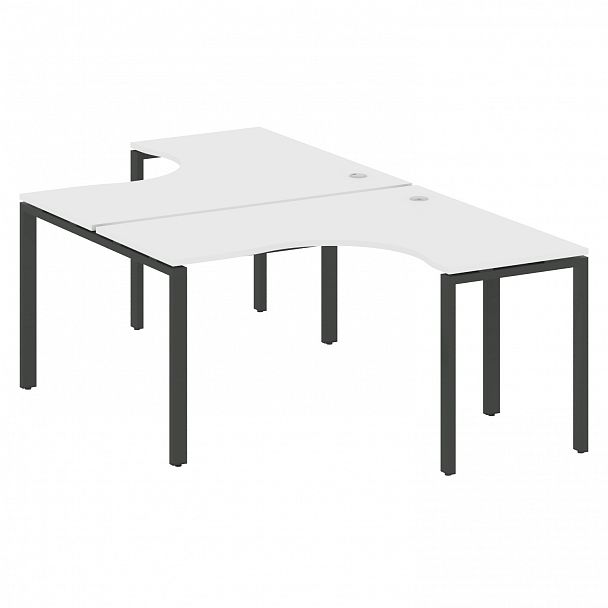 Рабочая станция "Metal System" БП.РАС-СА-2.3 белый/антрацит - Вид 1