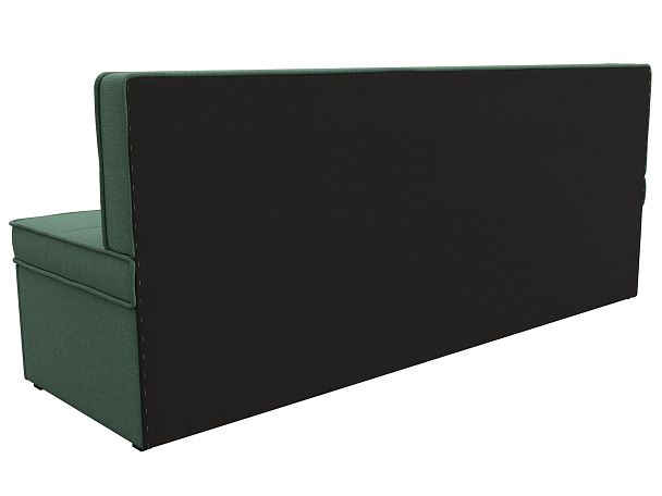 Диван кухонный прямой Техас Рогожка зеленый - Вид 6