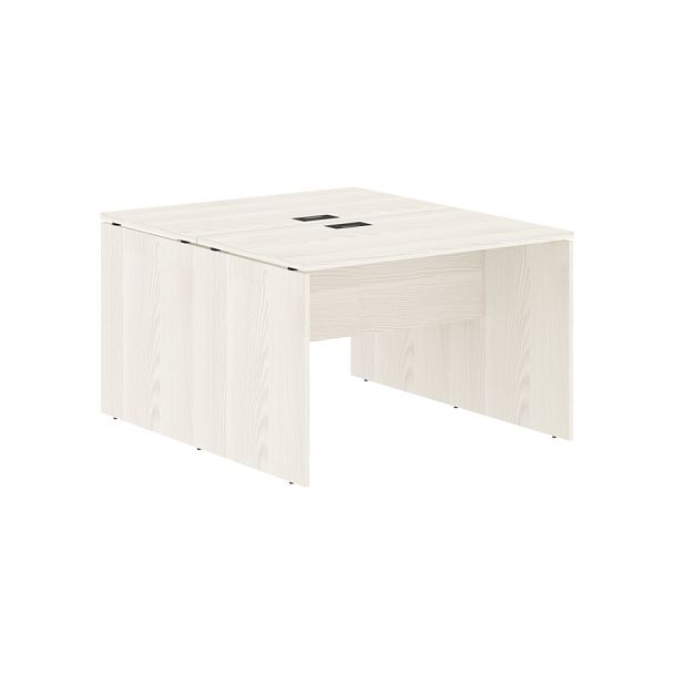 Стол двойной ED2ST 1167 Ясень Траун/Черный 1160х1346х750 EDIS - Вид 1