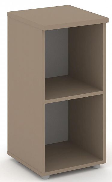 Стеллаж низкий узкий "ESTETICA" ES.SU-3 Латте - Вид 1