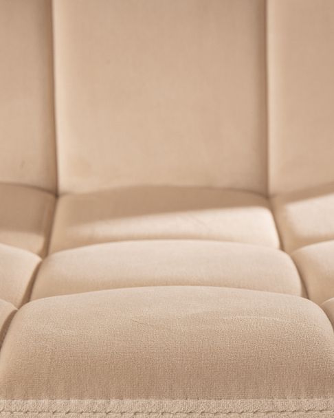 Стул барный DOBRIN KRUGER ARM (бежевый велюр (MJ9-10)) - Вид 9