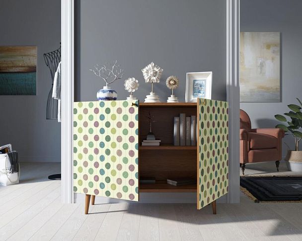 Комод Berber две дверки 24 принт арт BB04/Print_24 - Вид 2