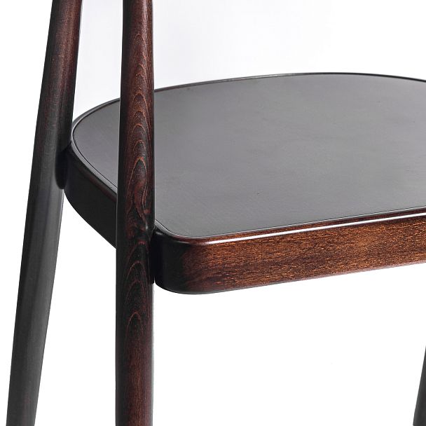 Стул деревянный с подлокотниками Боэн темный орех - Вид 12