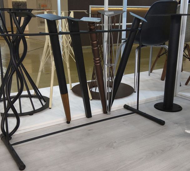 Основание для стола Sheffilton SHT-TU12 черный/темный орех - Вид 6