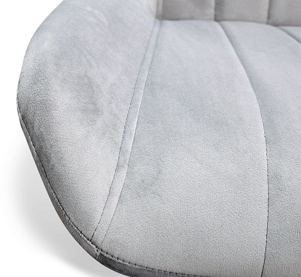 Стул подъемно-поворотный Sheffilton SHT-ST37/S155 серое облако/черный - Вид 6