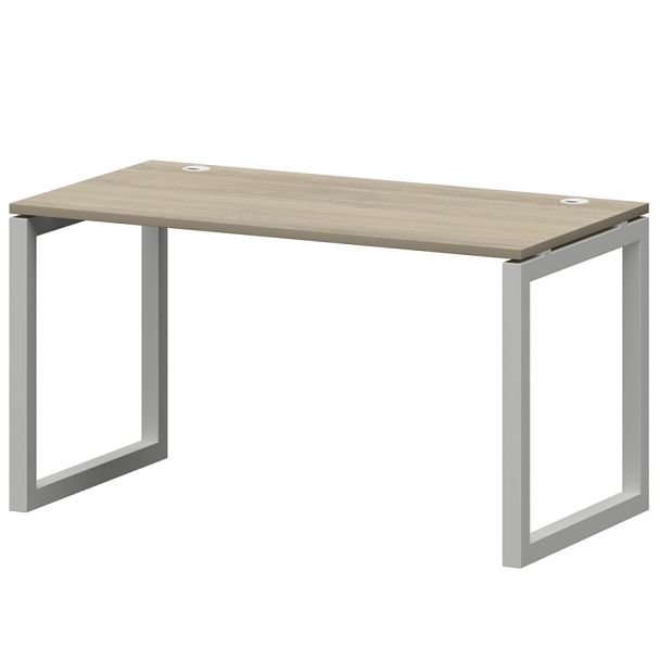 Стол на металлокаркасе СМС25-О-10К.73.Пр50 Кронберг/Белый 1000x730x750 Смарт - Вид 1