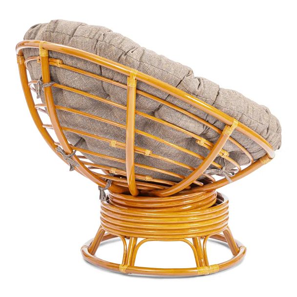 Кресло-качалка Папасан/Papasan (W 23/01 B) /с подушкой/Honey (мед) - Вид 3